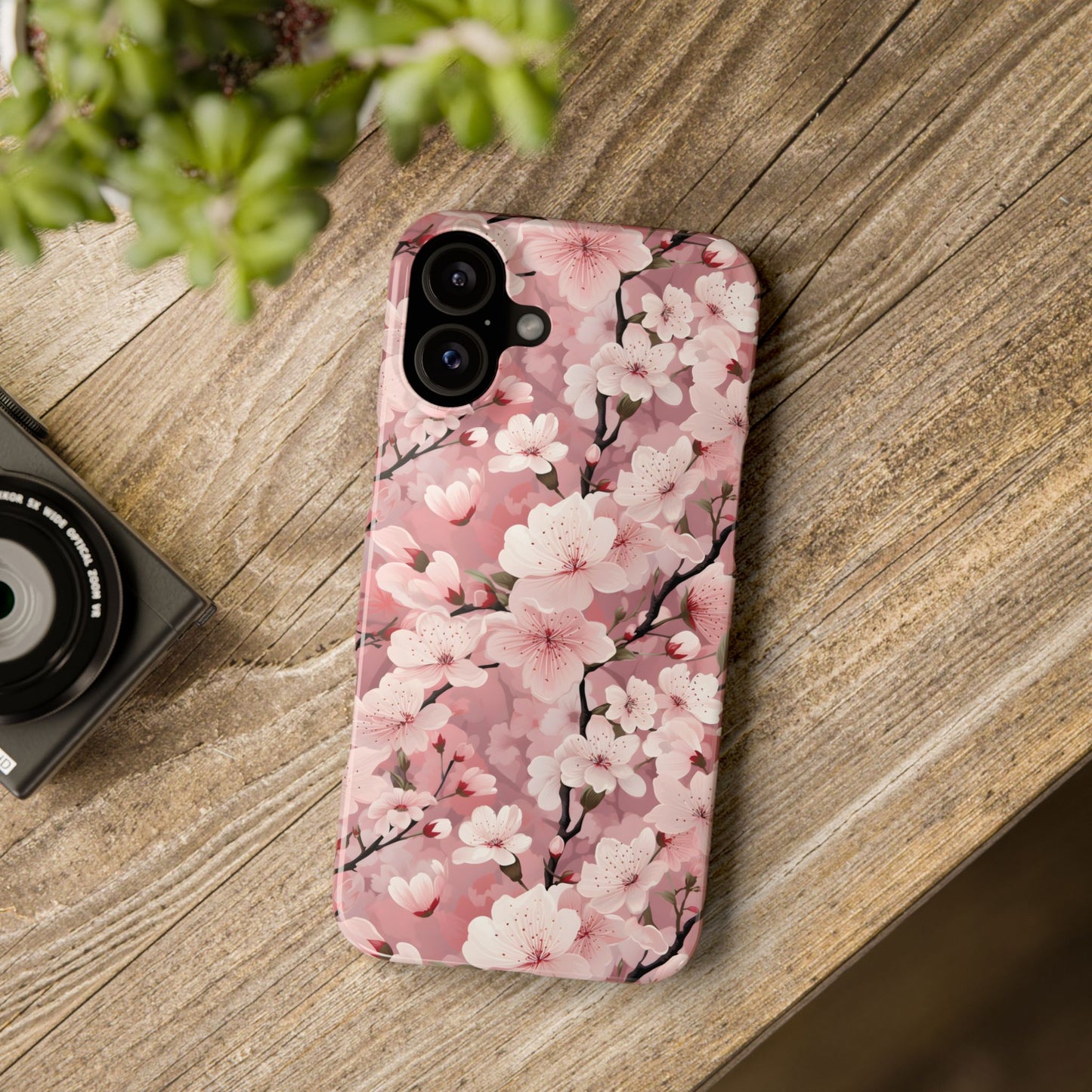 Cherry Blossom Slim Phone Cases for iPhone and Samsung