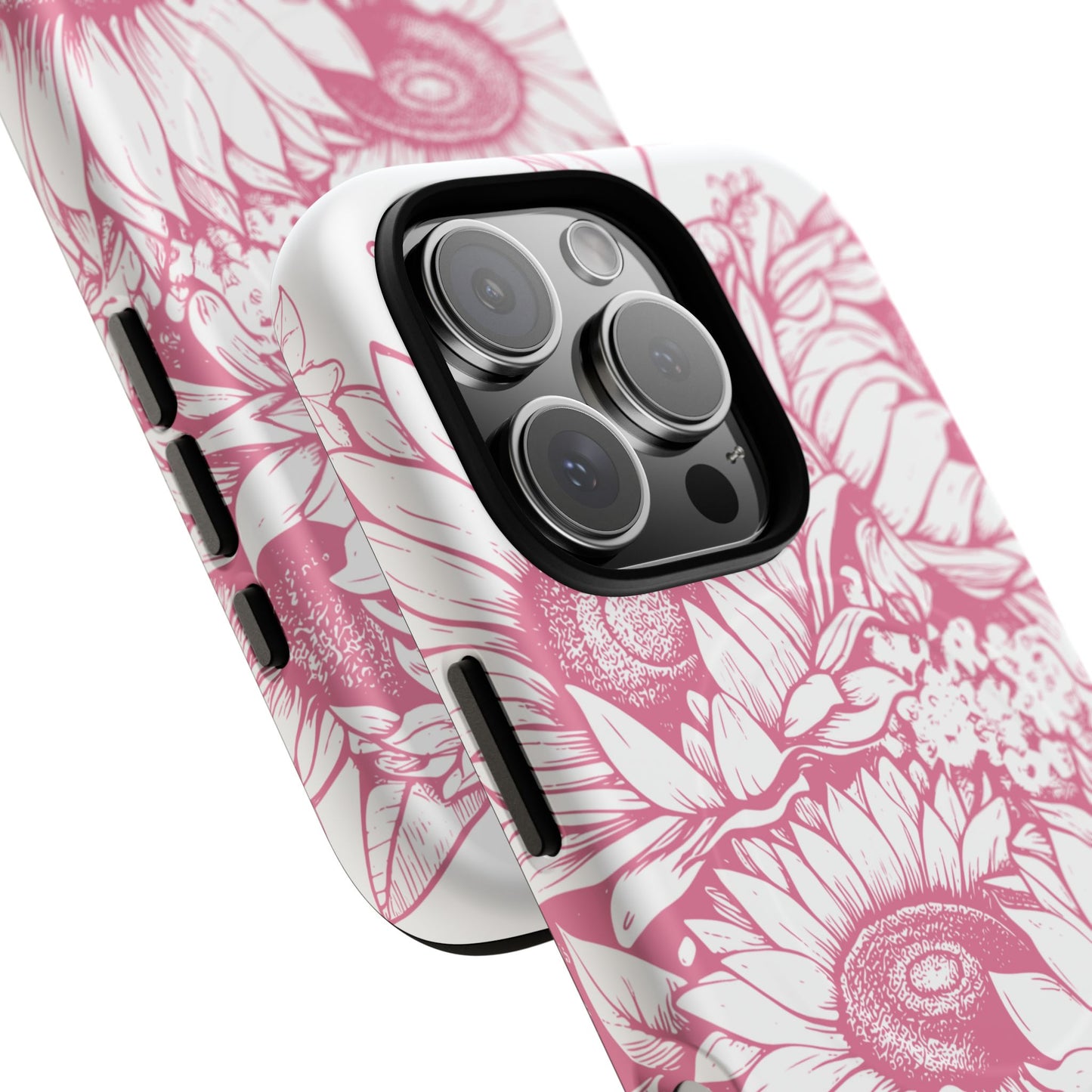 Loved John 3:16, Inspirational Gift, Tough iPhone Magnetic Case Scripture, Sunflower Bible Verse, MagSafe® iPhone® Tough Case, iPhone 14, iPhone 15, iPhone 16, Pro, Pro Max, Plus