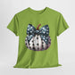 Polka Dot Pumpkin Charm Unisex Heavy Cotton Tee