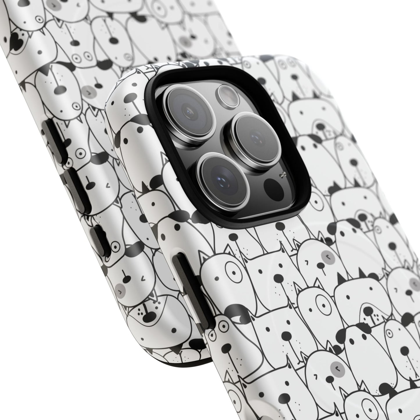 Cute Animal Pattern Phone Case, Tough Magnetic Cases for Pet Lovers, Gifts for Birthday, Holiday, Cute Accessories, Phone Covers