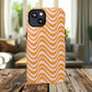 Stylish Tough Magnetic Case for Your iPhone - Trendy Wave Design, Durable Protector, Gift for Her, Cool Tech Accessory, Unique iPhone Cover, Magsafe iPhone Cover.