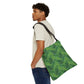 Green Tropical Bliss Adjustable Tote Bag (AOP)