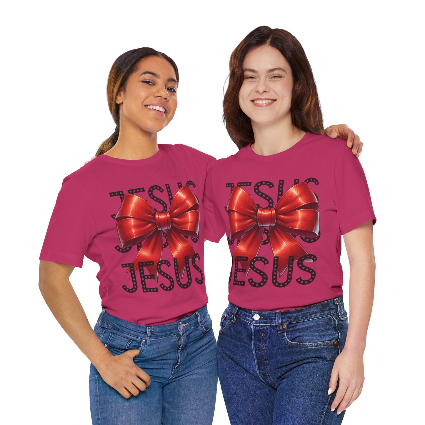 JESUS Unisex Jersey Bella Canvas Short Sleeve Tee