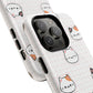 Cute Cat Tough Magnetic Case, iPhone Cover, Cat Lover Gift, Cute Cat Accessories, Pet-Themed iPhone Case