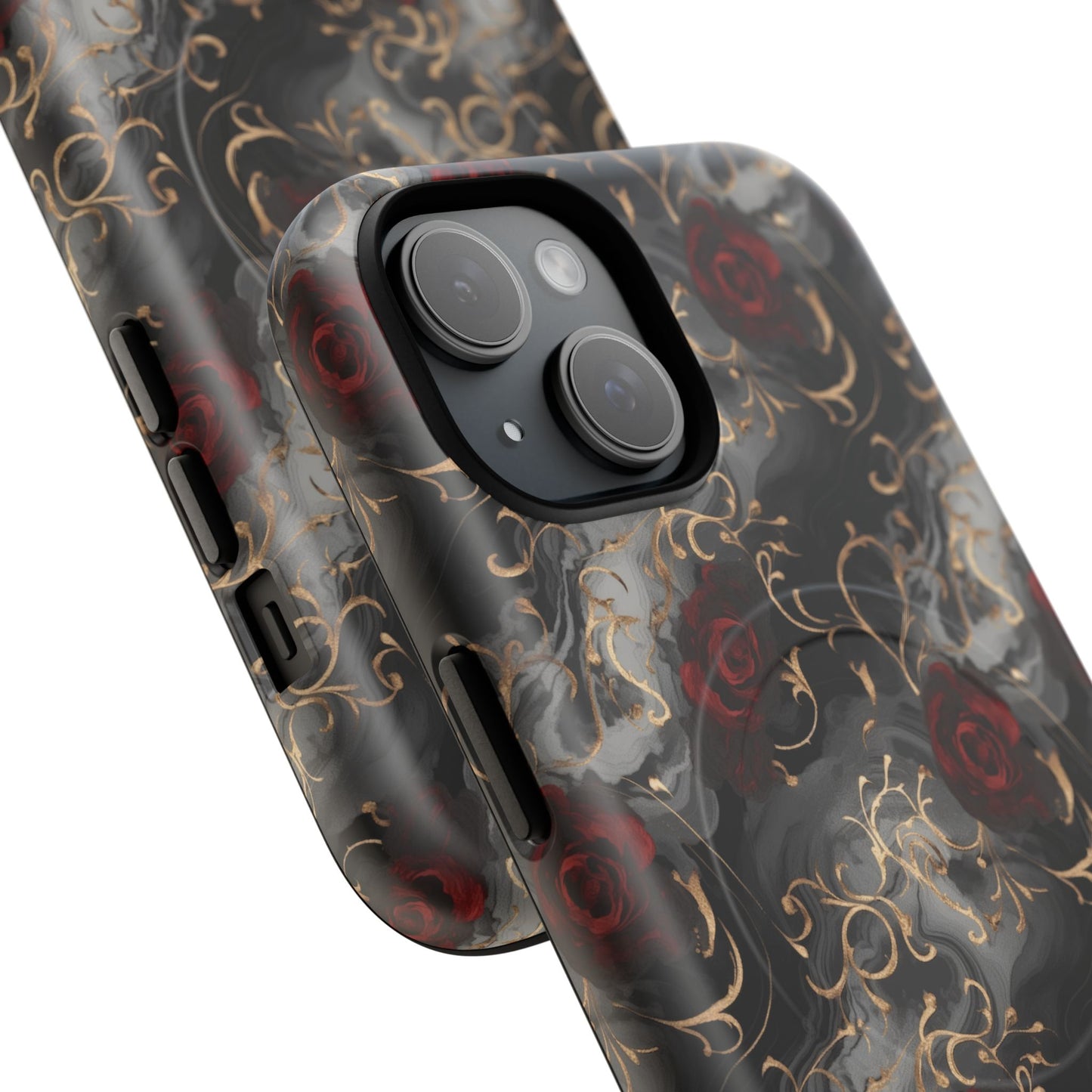 Elegant Floral Tough iPhone Magnetic Cases, iPhone Protection, Unique iPhone Covers, Stylish Mobile Accessories, Gift for Her