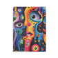 Psychedelic Visions Hardcover Notebook with Puffy Covers