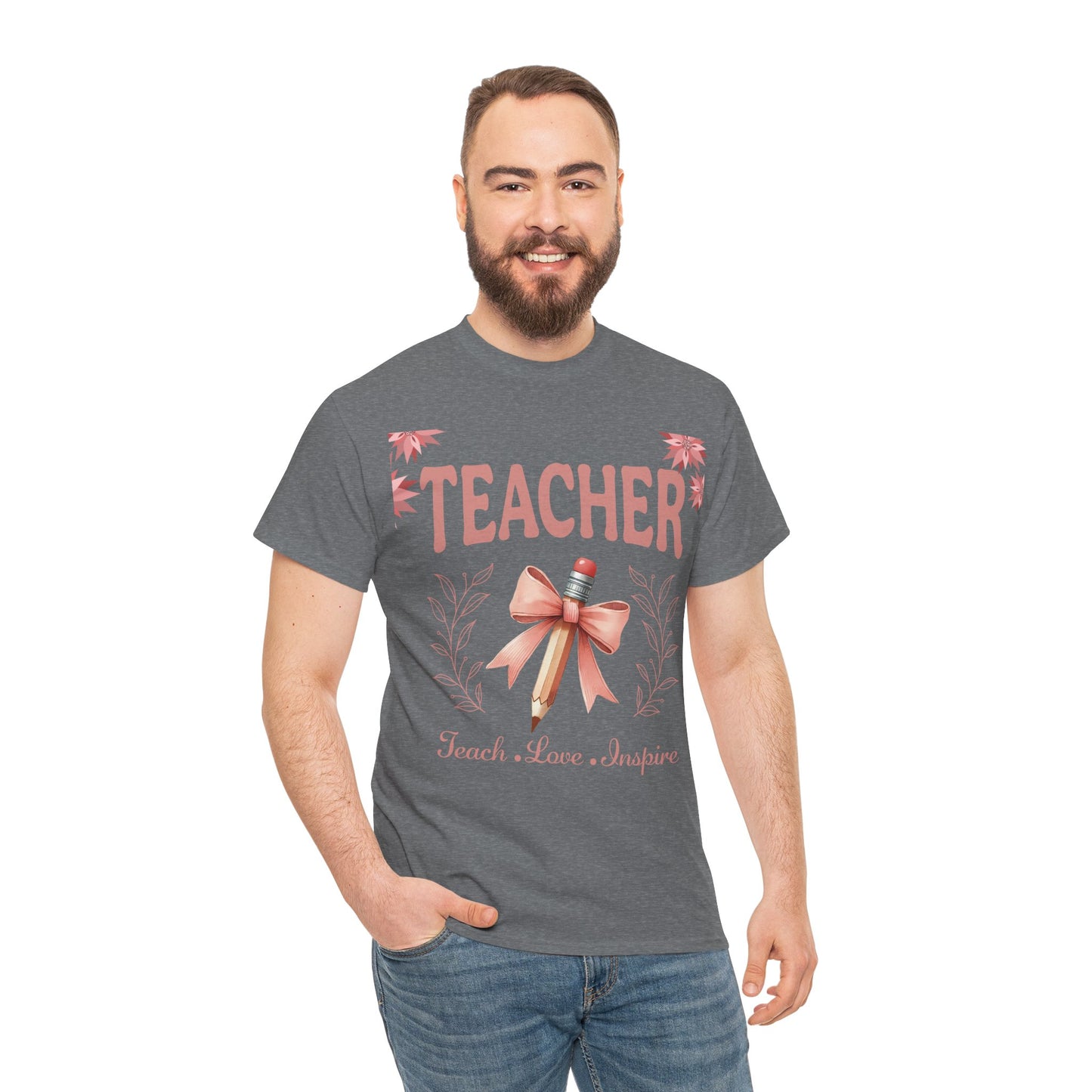 Teacher Unisex Heavy Cotton Tee