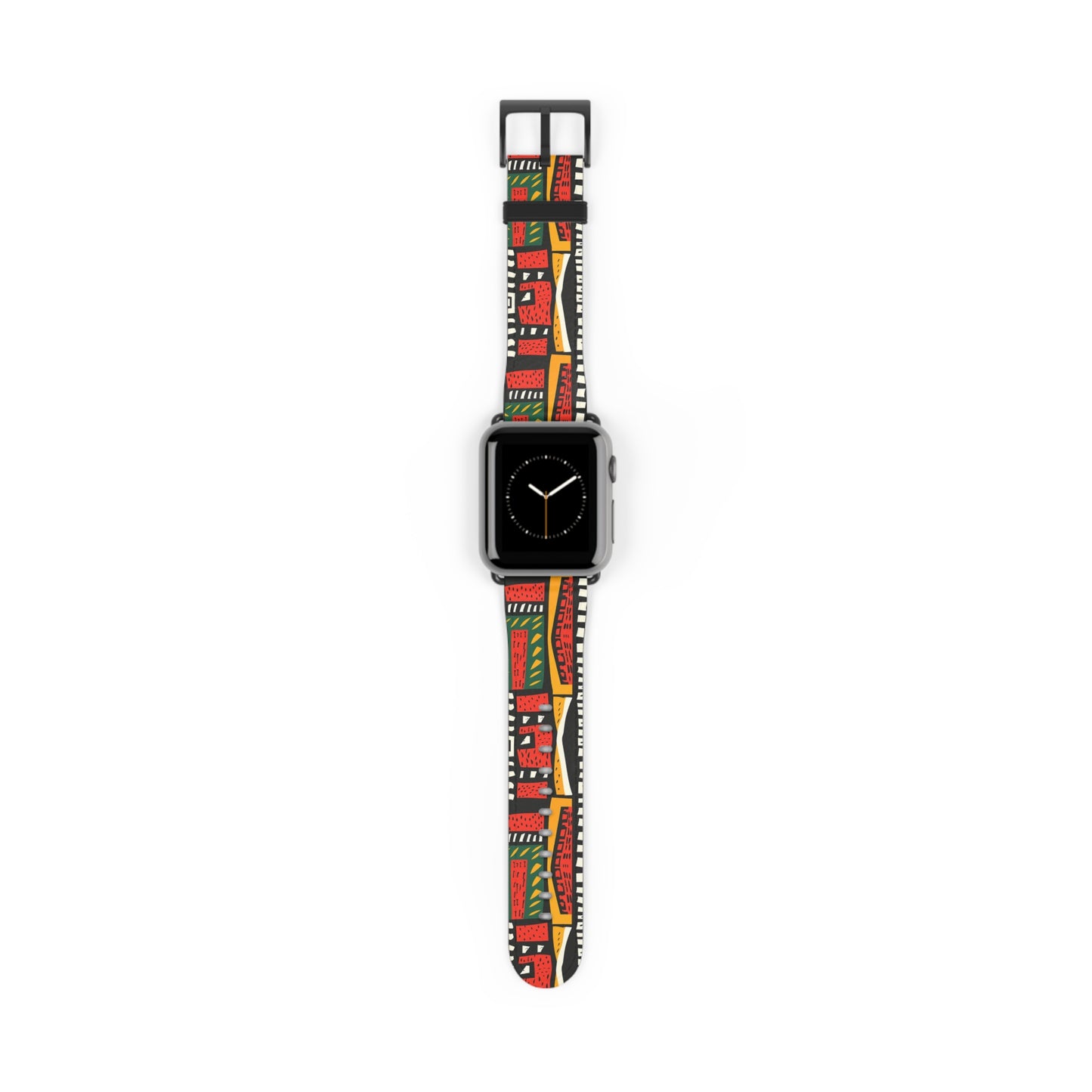 Tribal Harmony Colorful Geometric Watch Band - Vibrant Accessory for Style Lovers
