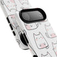 Cute Kawaii Cat Tough Magnetic iPhone Case, Cute Cat Lover Gift, Kawaii iPhone Cover, Tough iPhone Case, Unique Pet Themed Accessory,