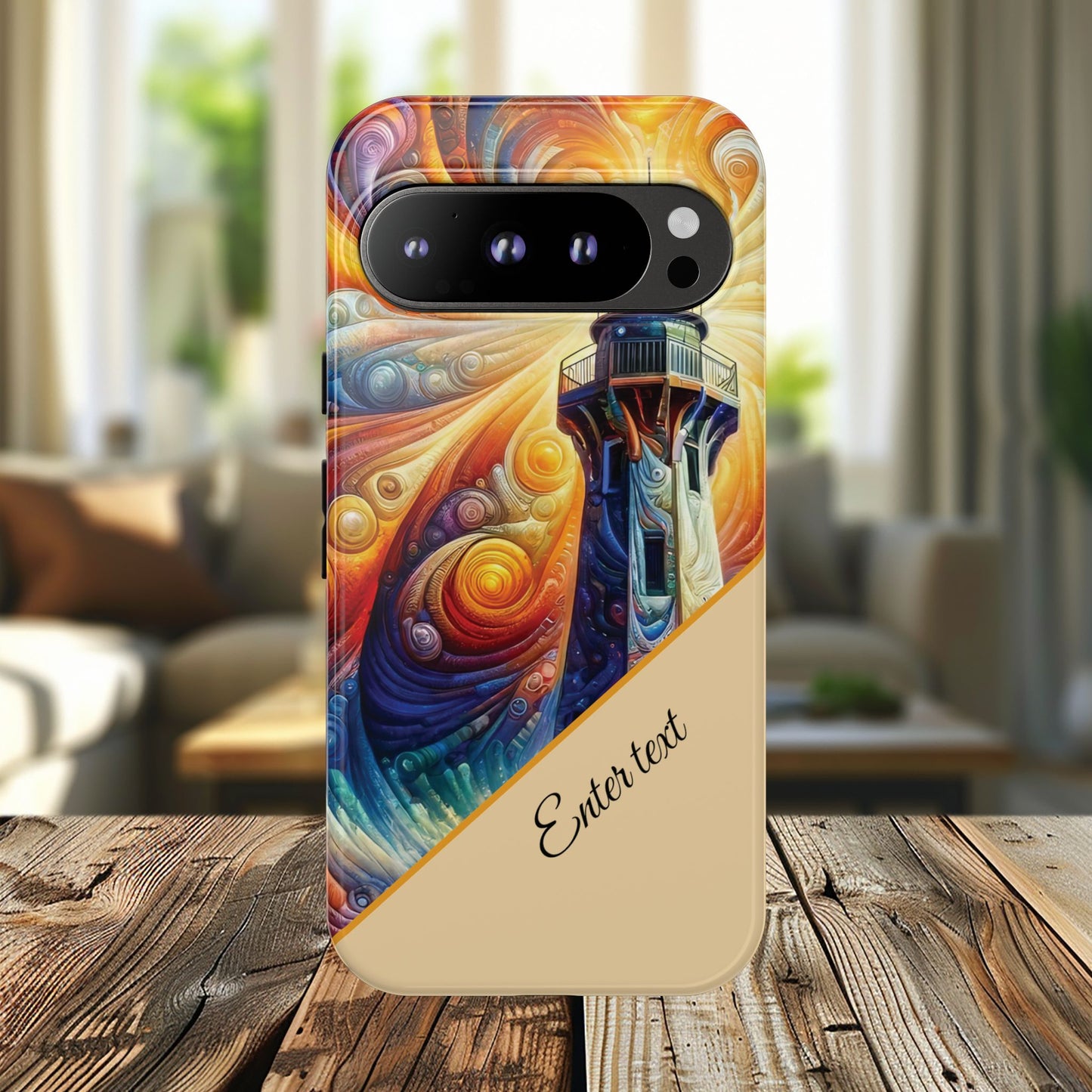 Personalized Cosmic Beacon Tough Samsung and Google Phone Cases
