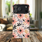 Stylish Soft Petal Noir iPhone Case, Floral iPhone Accessory for Her, Tough iPhone Magnetic Cases, Trendy iPhone Cover, Gift for Friends, Summer Vibes