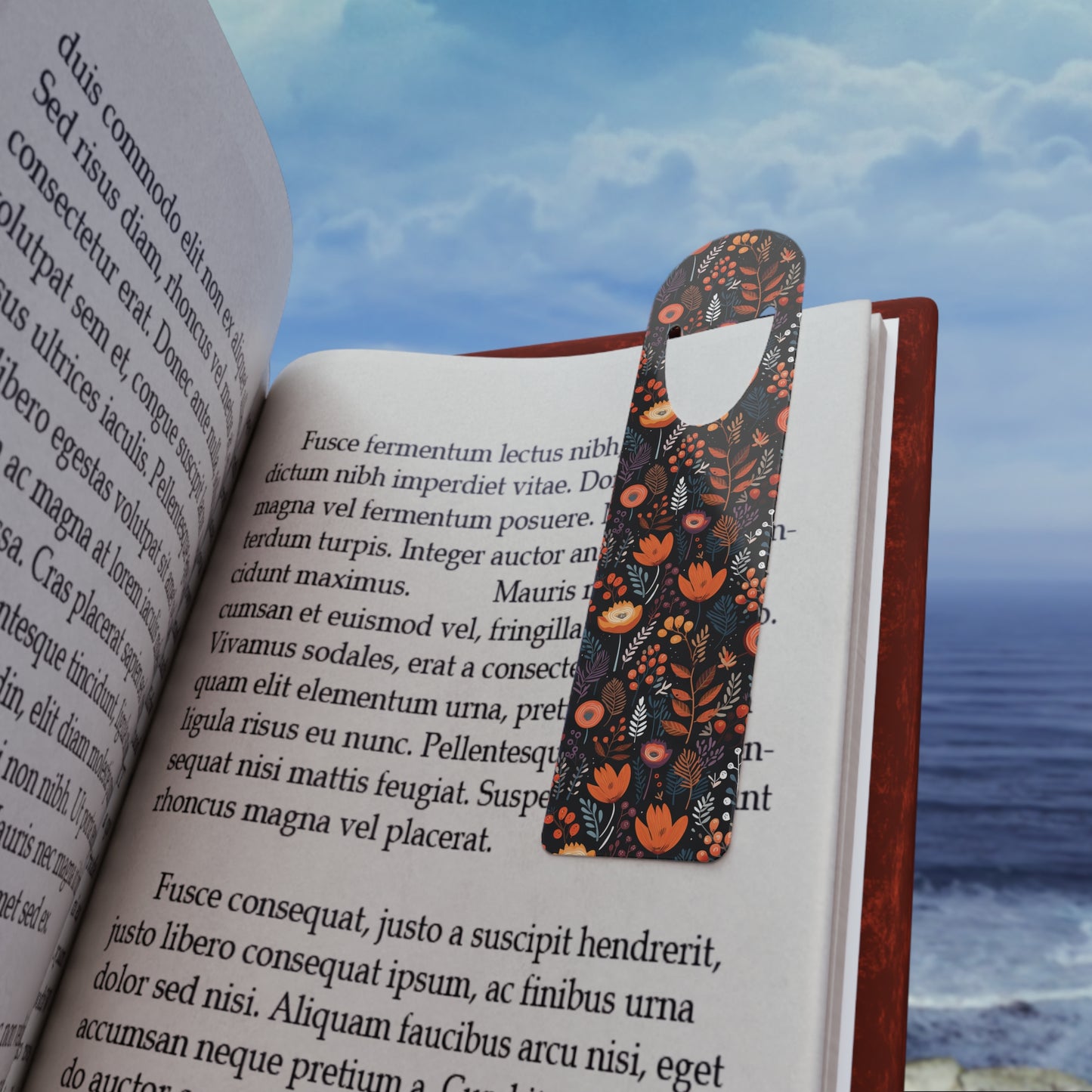 Autumn Bloom Bookmark