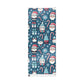Wrapping Papers - Blue Santa Claus Holiday Collection - Matte or Glossy Finish - 90gsm Paper