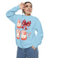 LOVE  Coquette Unisex Comfort Colors Garment-Dyed Sweatshirt