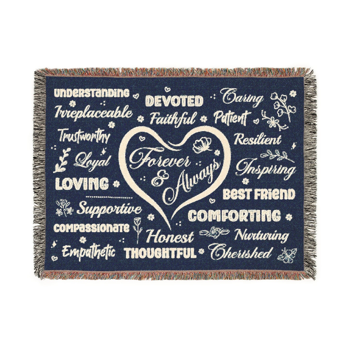 Always and Forever Woven Blanket
