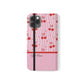 Personalized Cherry Blossom Dreams Flip iPhone and Samsung Cases — Wallet Folio with Name & Affirmation.