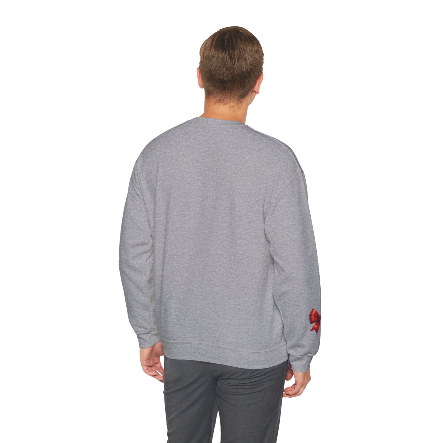 Bow Charm Valentines Unisex Gildan Heavy Blend™ Crewneck Sweatshirt