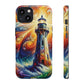 Cosmic Beacon Tough iPhone Cases