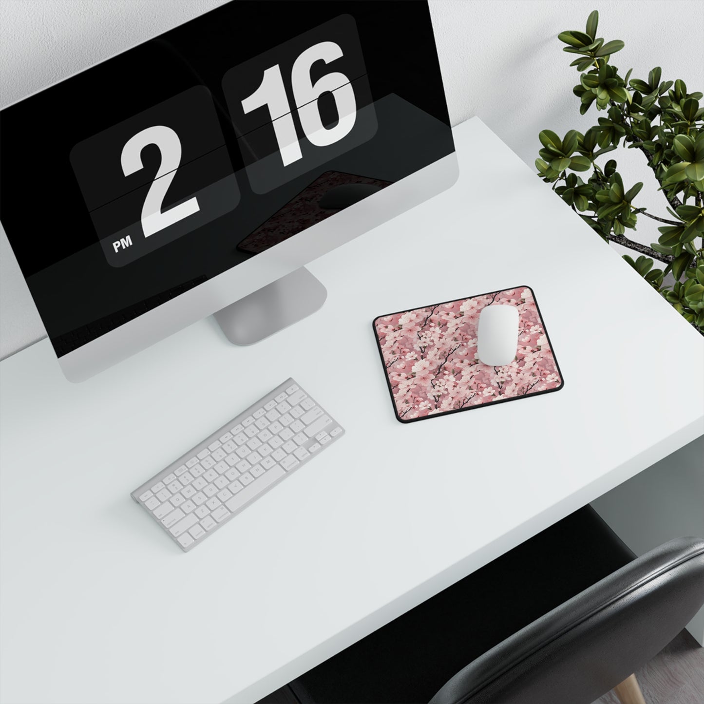 Cherry Blossom Floral Floral Non-Slip Gaming Mouse Pad - For Comfort and Style in Gaming