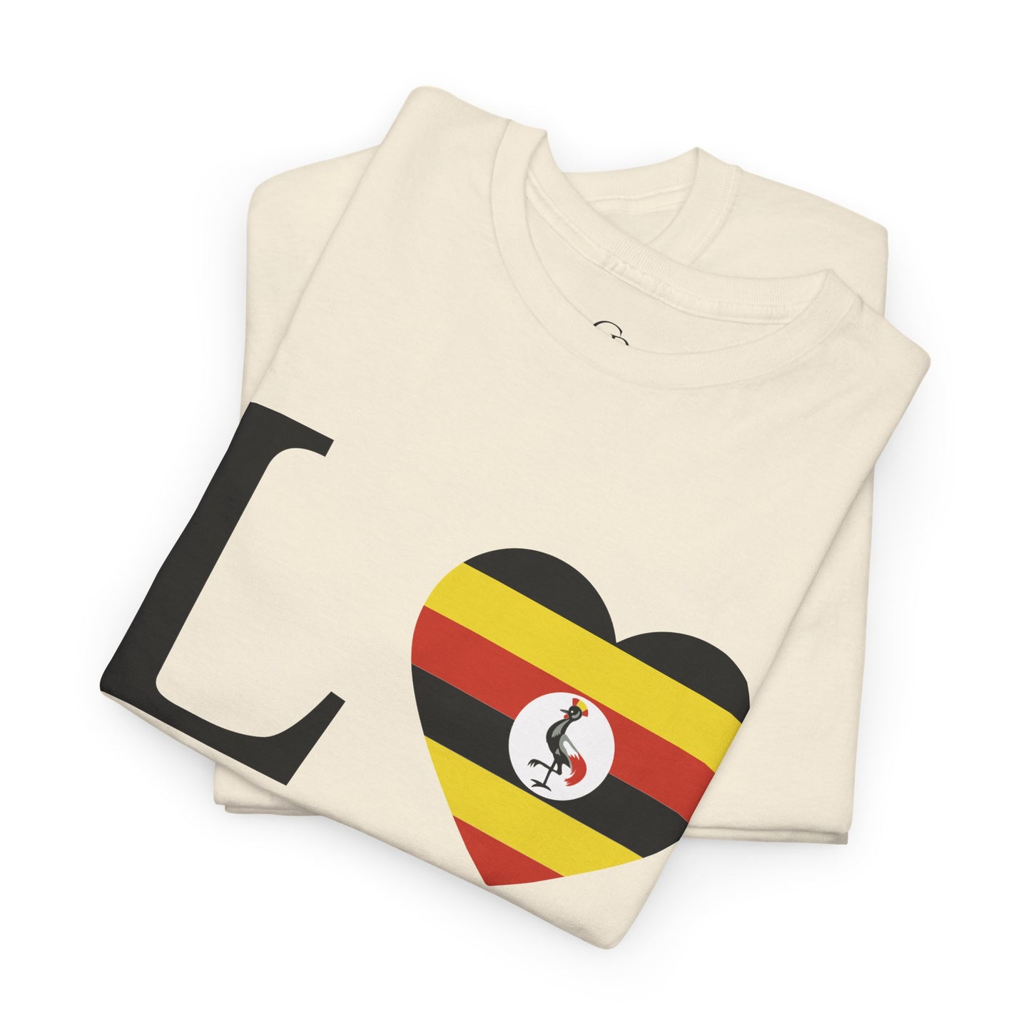 LOVE UGANDA Unisex Heavy Cotton Tee