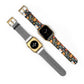 Whimsical Feline Garden Watch Band for Pet and Floral Lovers,
