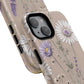 Lavender Floral Tough Magnetic Phone Case | Durable Protective Cover, Flower Design, Gifts for Her, Phone Accessories, Nature Lover