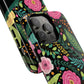Personalized Floral Fantasy Tough Magnetic iPhone Cases- a Gift for Gardeners, Mother's Day, Birthday Gift, Anniversary Gift, Presents