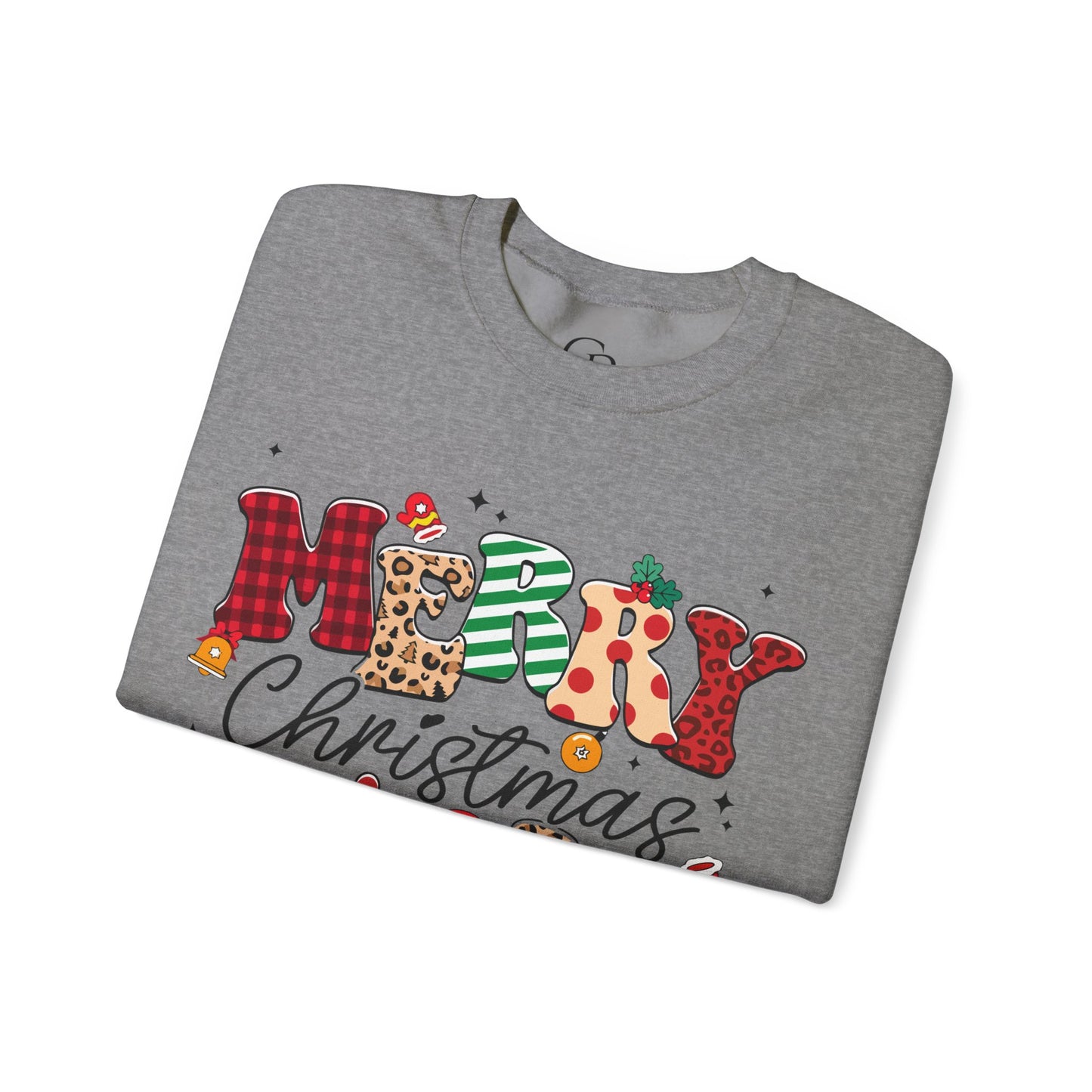 Merry Christmas  Unisex Heavy Blend™ Crewneck Sweatshirt