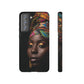 Regal Reflections: African Majesty Tough Google Pixel, iPhone and Samsung Cases.