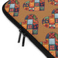 Patchwork Hearts Laptop Sleeve