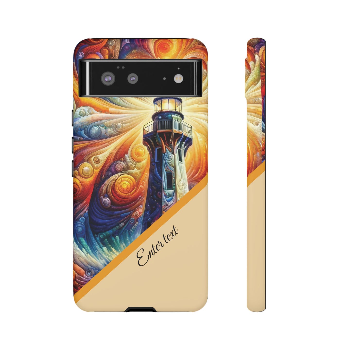 Personalized Cosmic Beacon Tough Samsung and Google Phone Cases