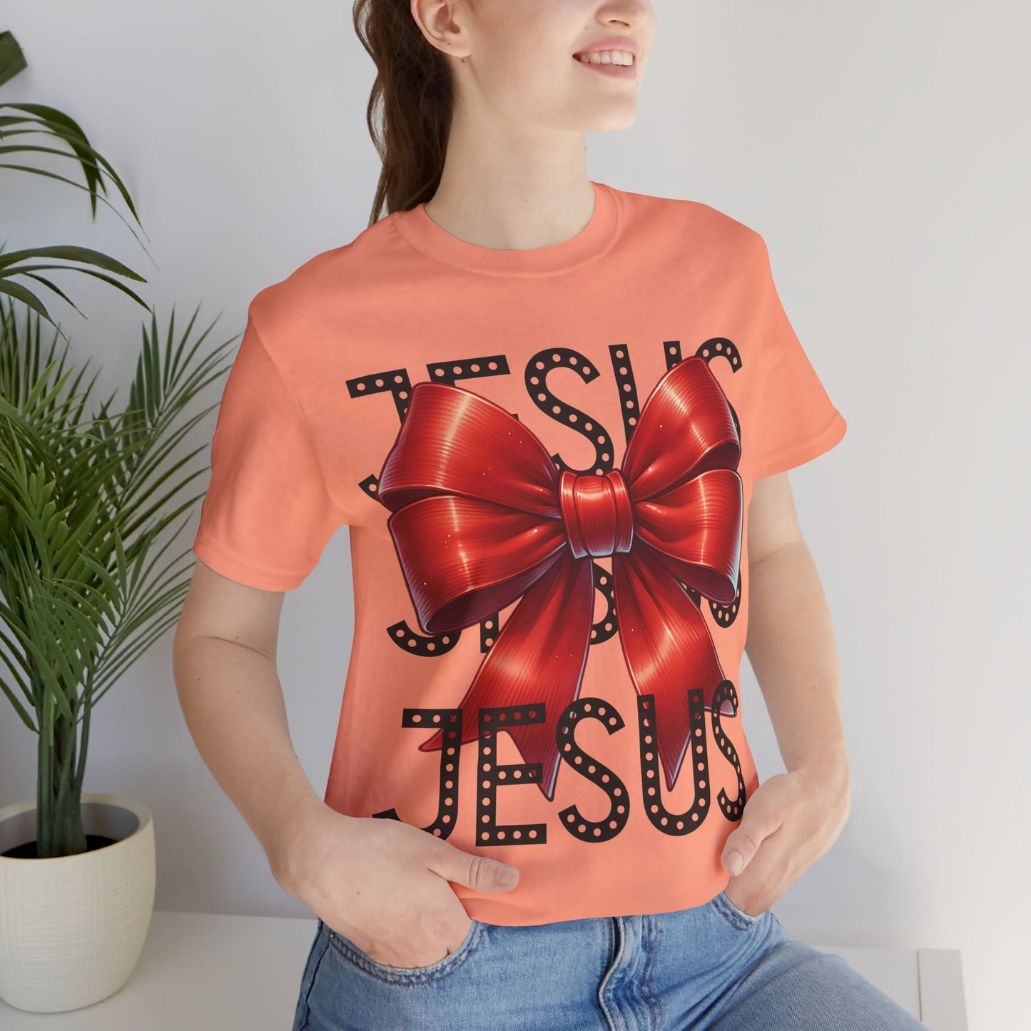 JESUS Unisex Jersey Bella Canvas Short Sleeve Tee.