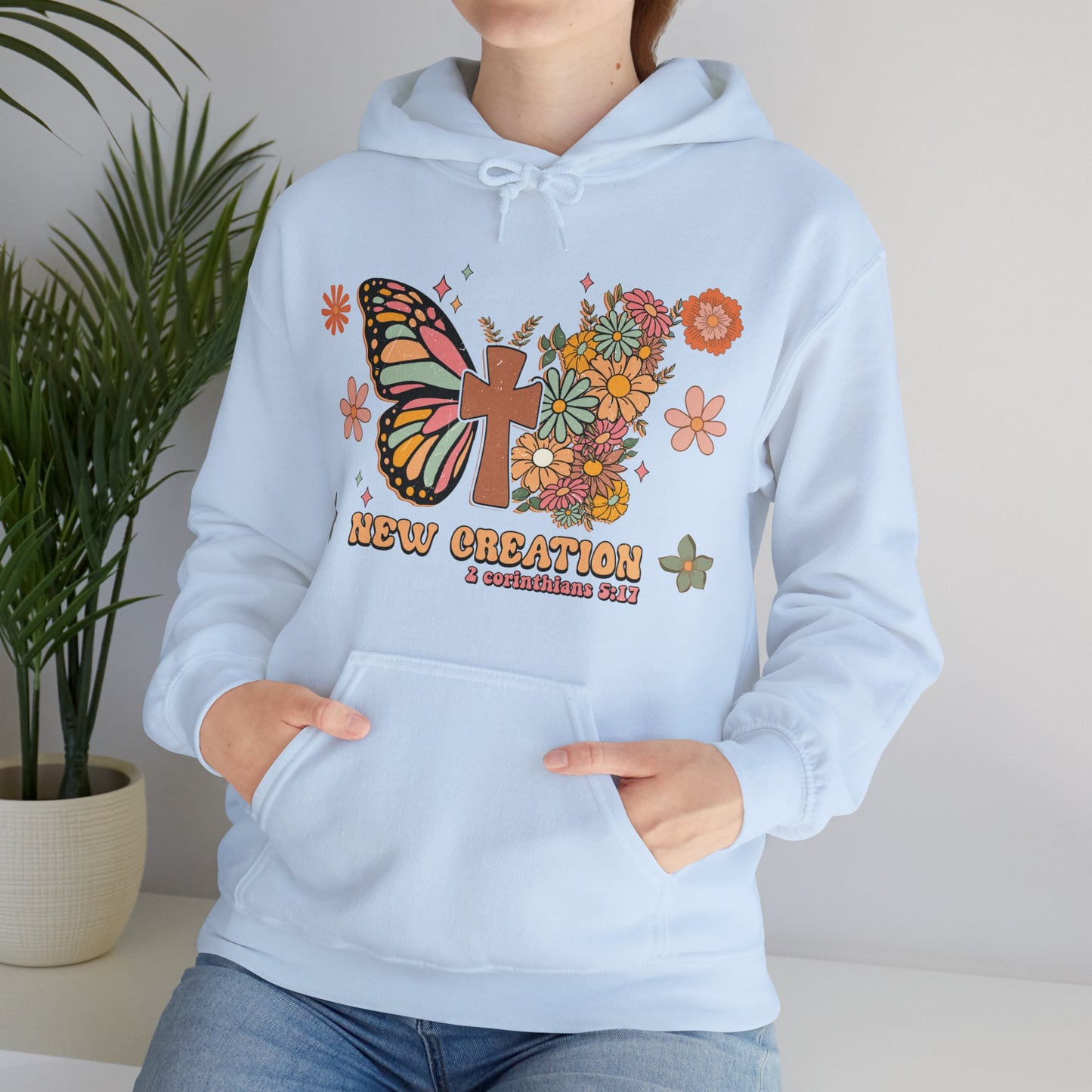 New Creation Unisex Hoodie Sweatshirt