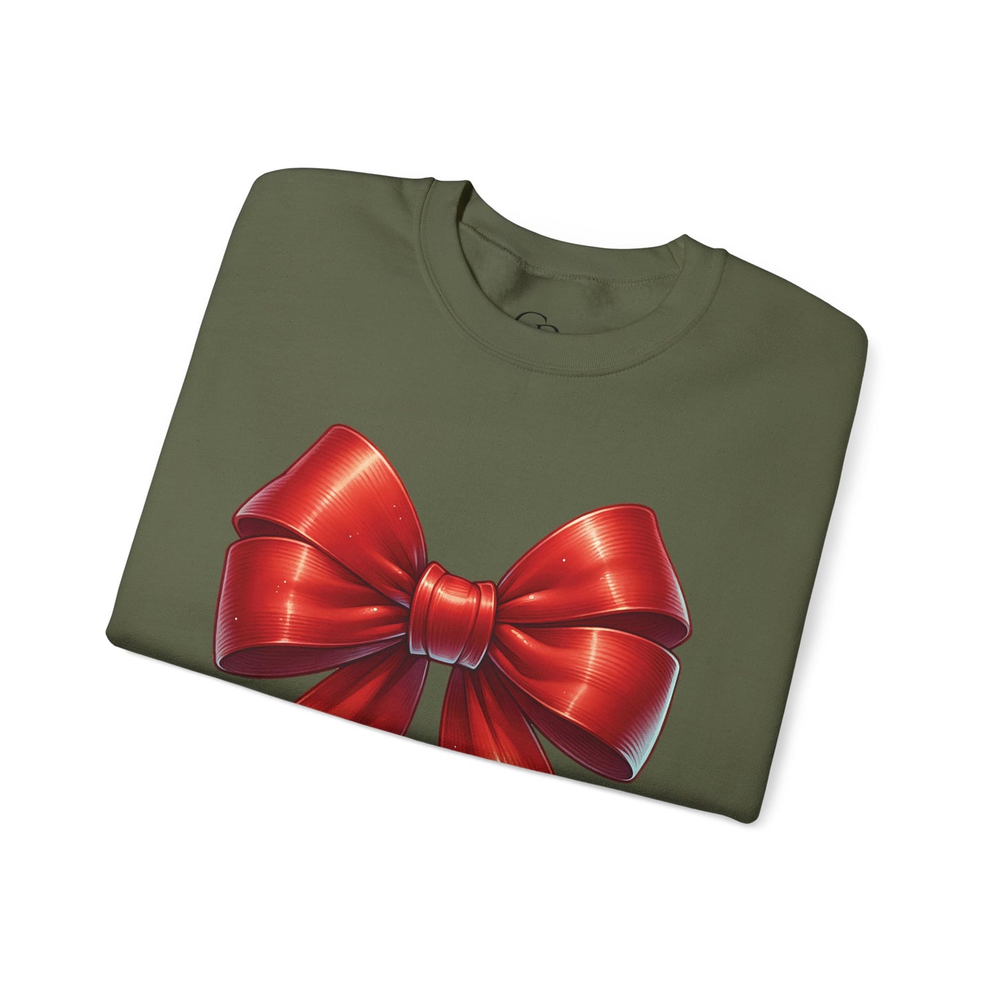 Bow Charm Valentines Unisex Gildan Heavy Blend™ Crewneck Sweatshirt