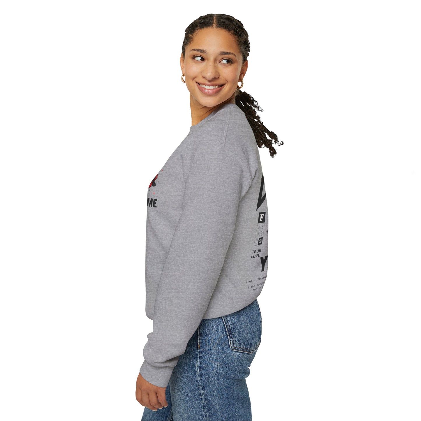 You and Me Valentines Unisex Heavy Blend™ Crewneck Sweatshirt.