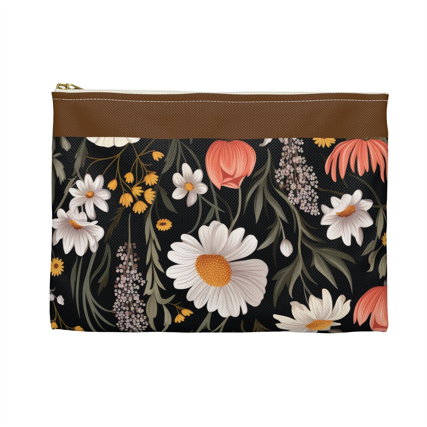 Blossom Elegance: Noir Garden Accessory Pouch