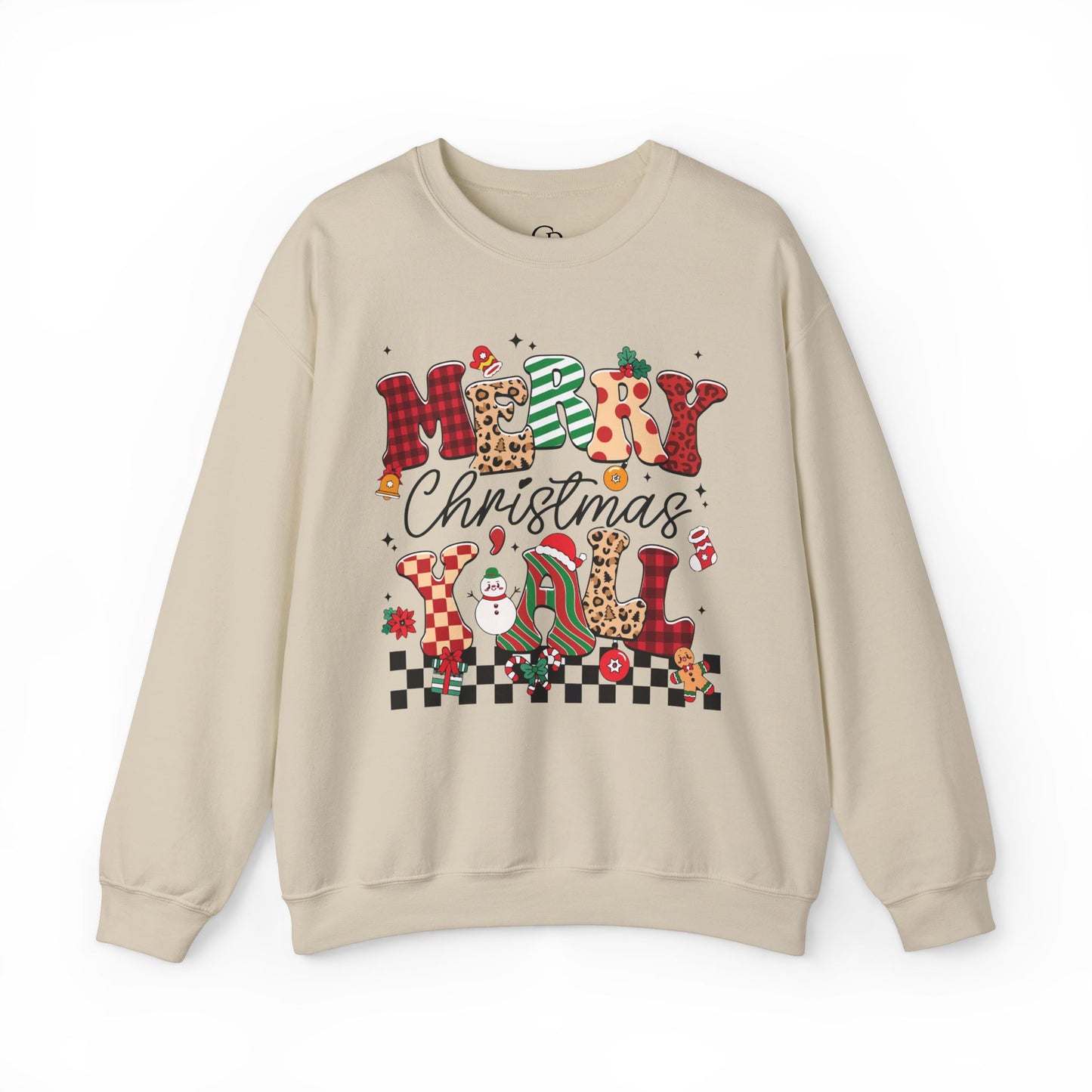 Merry Christmas Unisex Heavy Blend™ Crewneck Sweatshirt