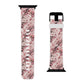 Cherry Blossom Floral Apple Watch Band - Elegant Design.