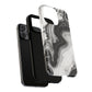 Black Marble Magnetic iPhone Case for Tough Protection, Stylish iPhone Mobile Accessory, Fashionable Gift, Unique Marble iPhone Design, Durable Smartphone Cover