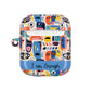 Personalized Abstract Art AirPod Case — Colorful Custom Name/Affirmation Design