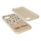 Personalized Whispering Feathers Samsung Biodegradable Case, Custom Name Case.