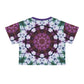 Mystic Garden Tie and Dye Crop Tee (AOP)