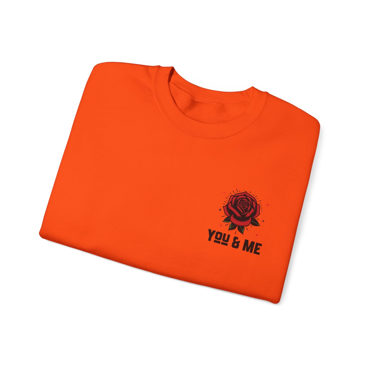 You and Me Valentines Unisex Heavy Blend™ Crewneck Sweatshirt.