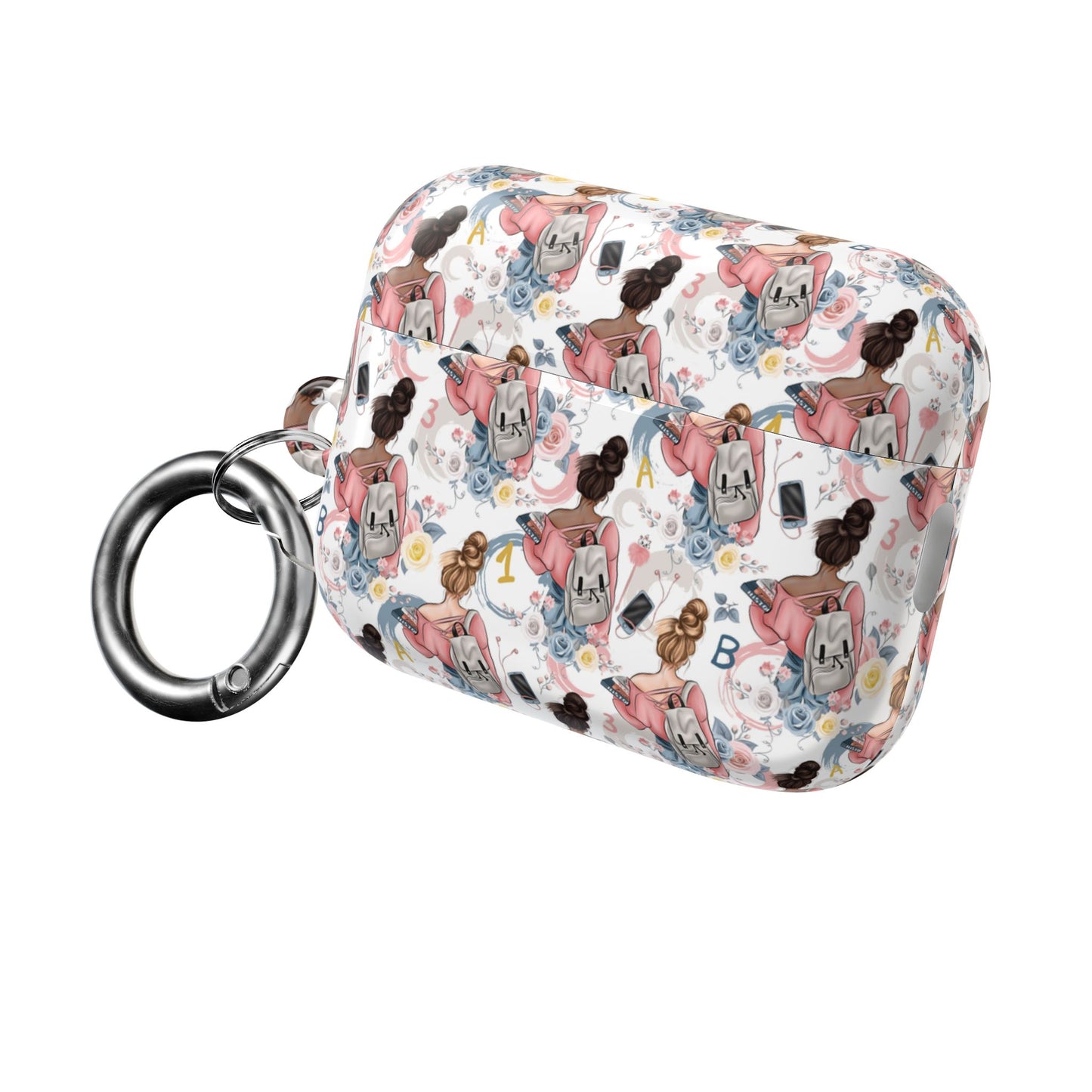 Study Chic AirPod Case Covers with Trendy Illustrations.