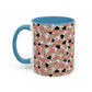 Colorful Heart Pattern Coffee Mug - Perfect Gift for Love & Friendship