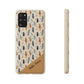 Personalized Whispering Feathers Samsung and iPhone Biodegradable Case, Custom Name Case.