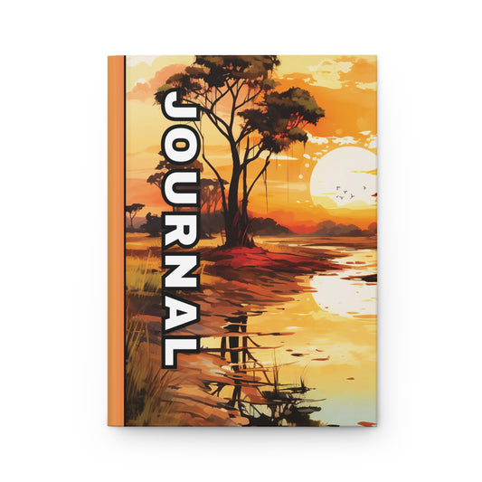 Nature-Inspired Hardcover Journal | Travel Memories, Daily Planner, Art Sketchbook, Gift for Writers, Reflection Notebook