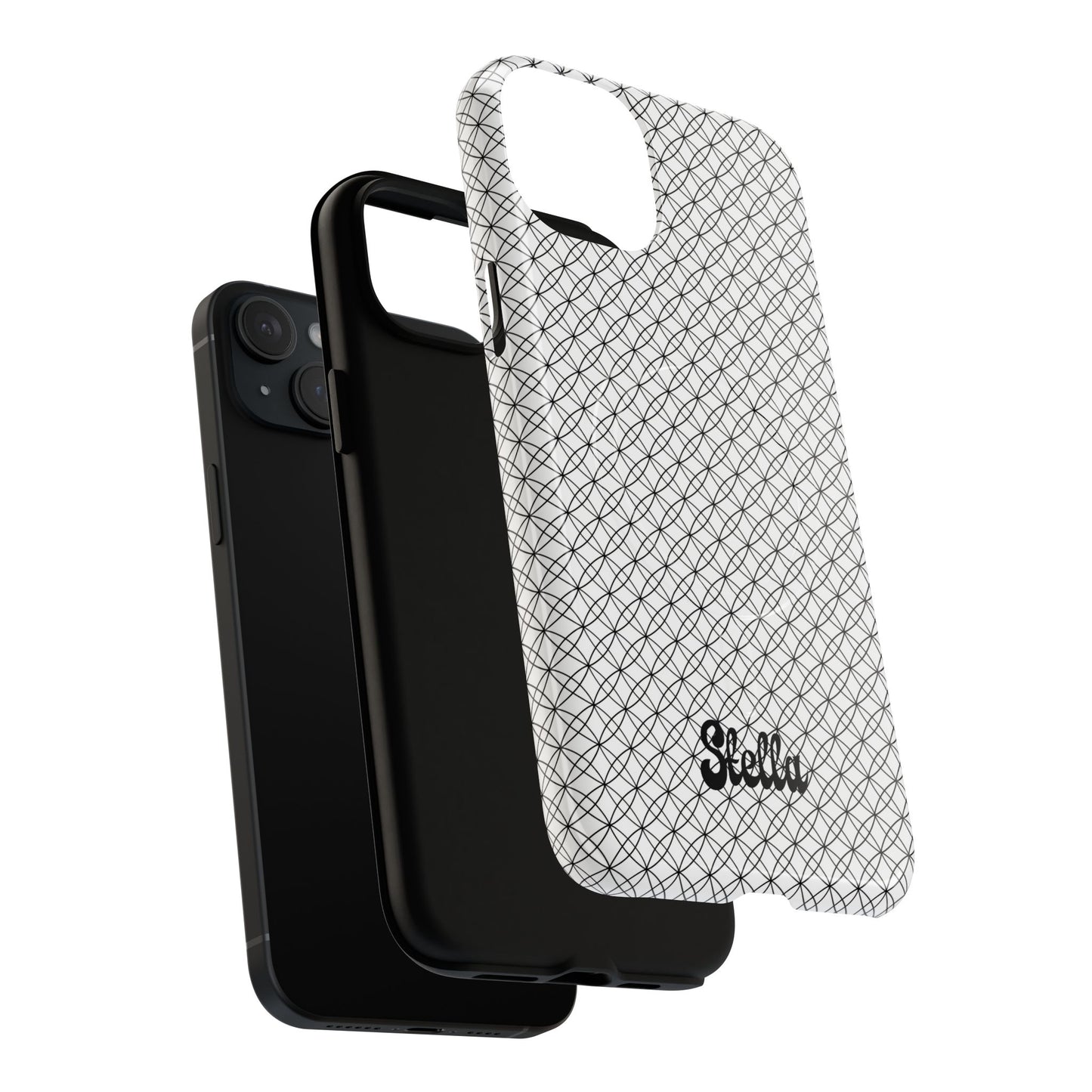 Personalized Geometric Phone Case, Stylish Tough Magnetic Cases, Unique Protection, Trendy Gift for Tech Lovers, Modern Mobile Accessory