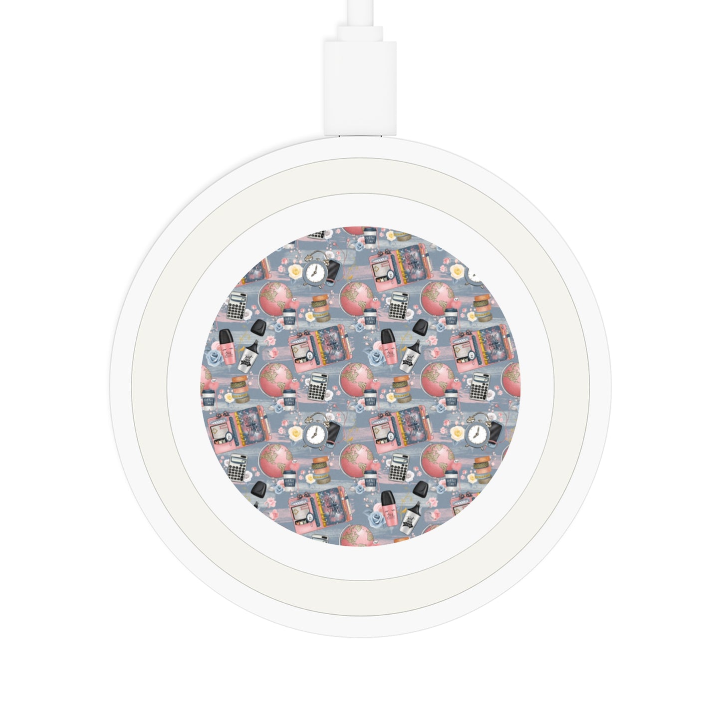 Chic Essentials Quake Wireless Charging Pad - Stylish Tech Accessory for Home & Office