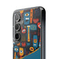 Phone Case — Colorful Abstract Faces Clear Impact-Resistant Case